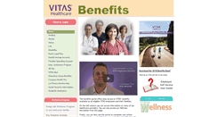 Desktop Screenshot of benefits.vitas.com