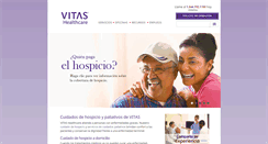 Desktop Screenshot of espanol.vitas.com