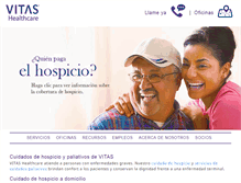 Tablet Screenshot of espanol.vitas.com